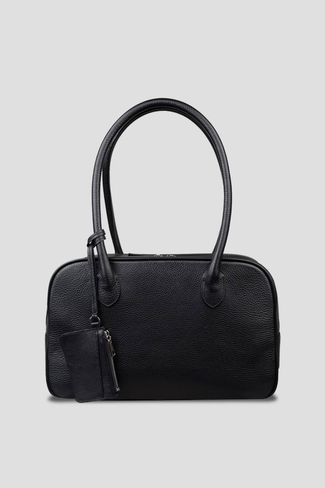 더히어 Raw Bowling Bag_black