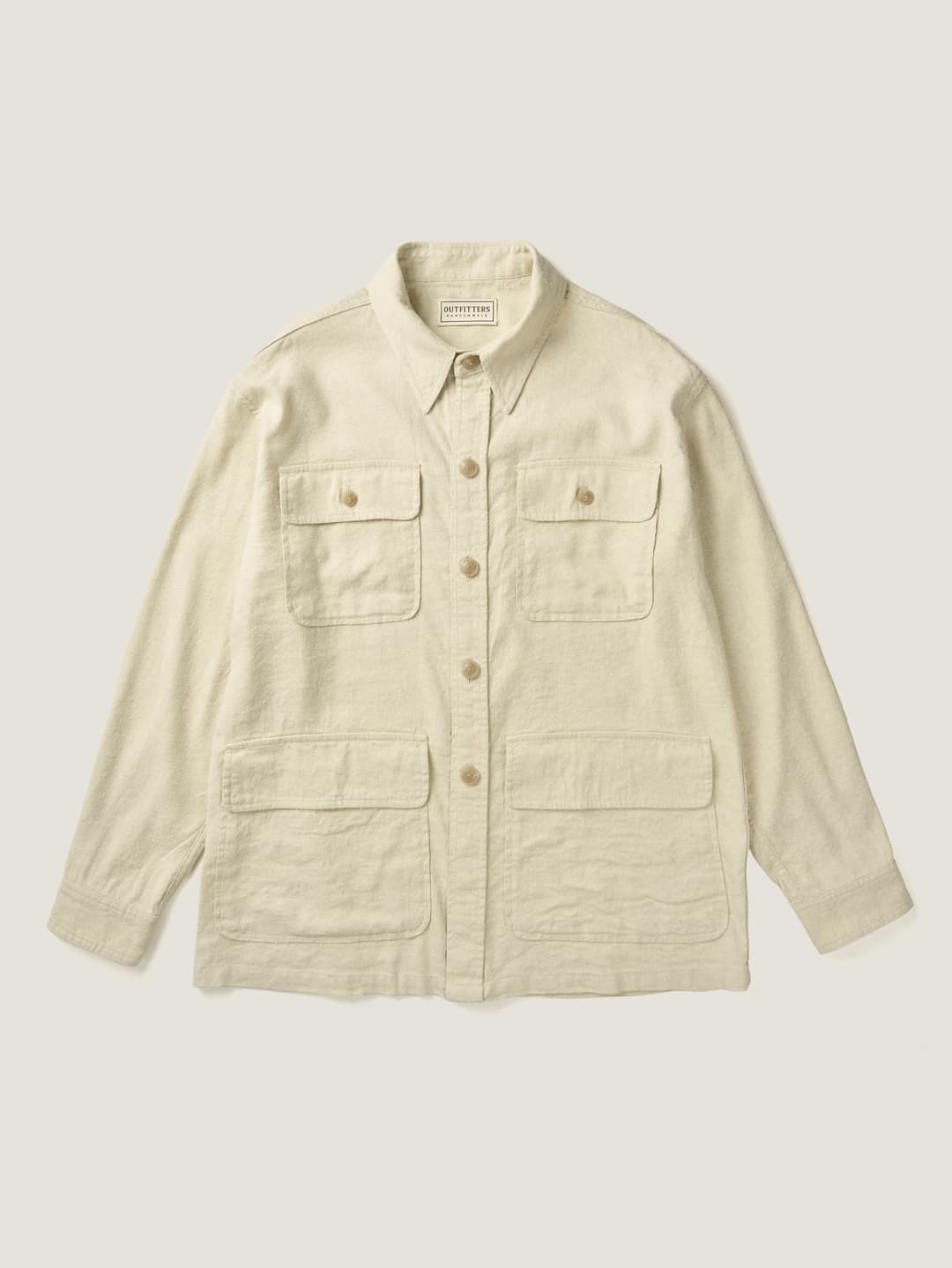 아웃피터스 CAROLINE SILK LINEN JACKET [ Natural ] 2nd Reorder 소량 입고