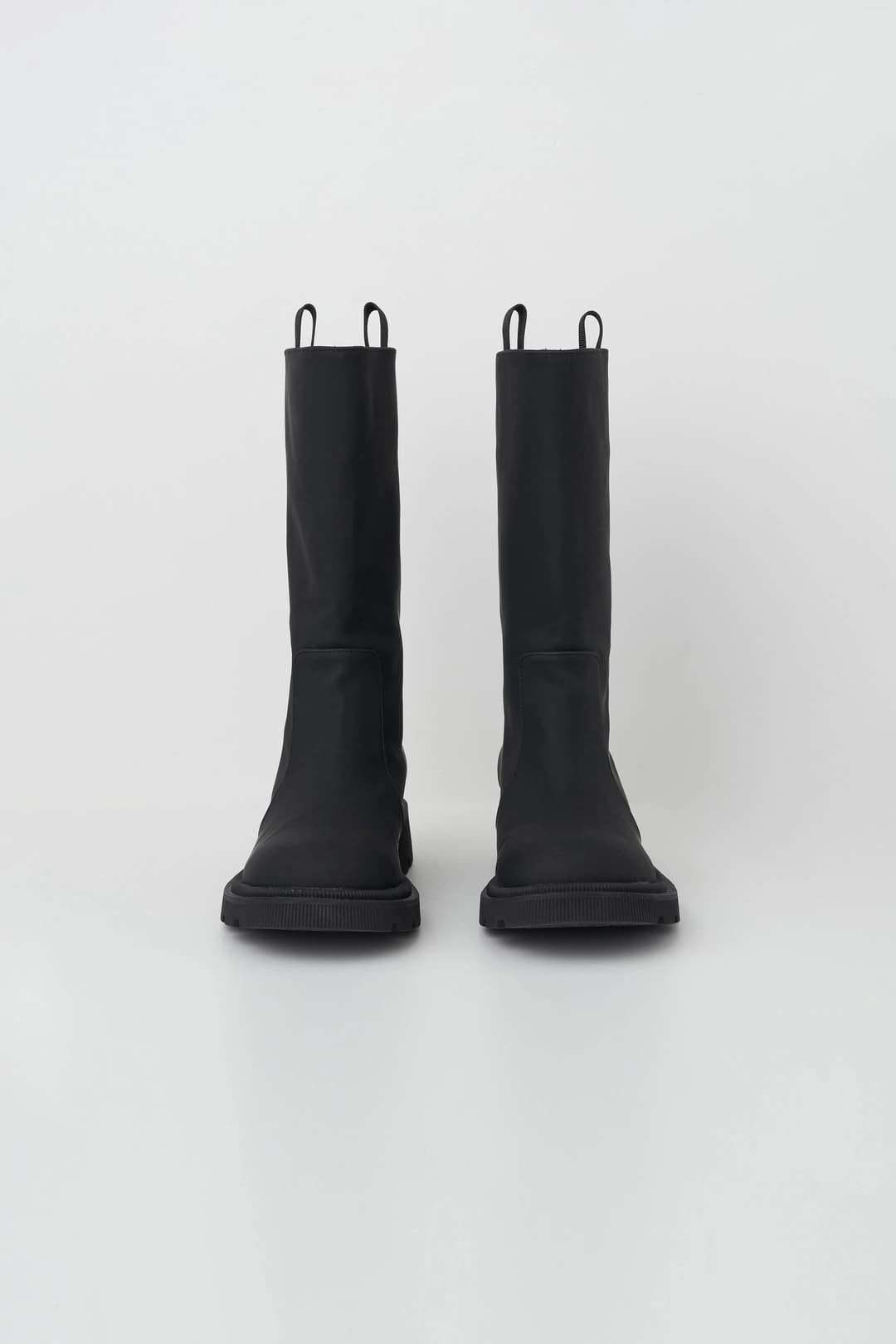 윤슬 [7th reorder] arch rain boots (black)