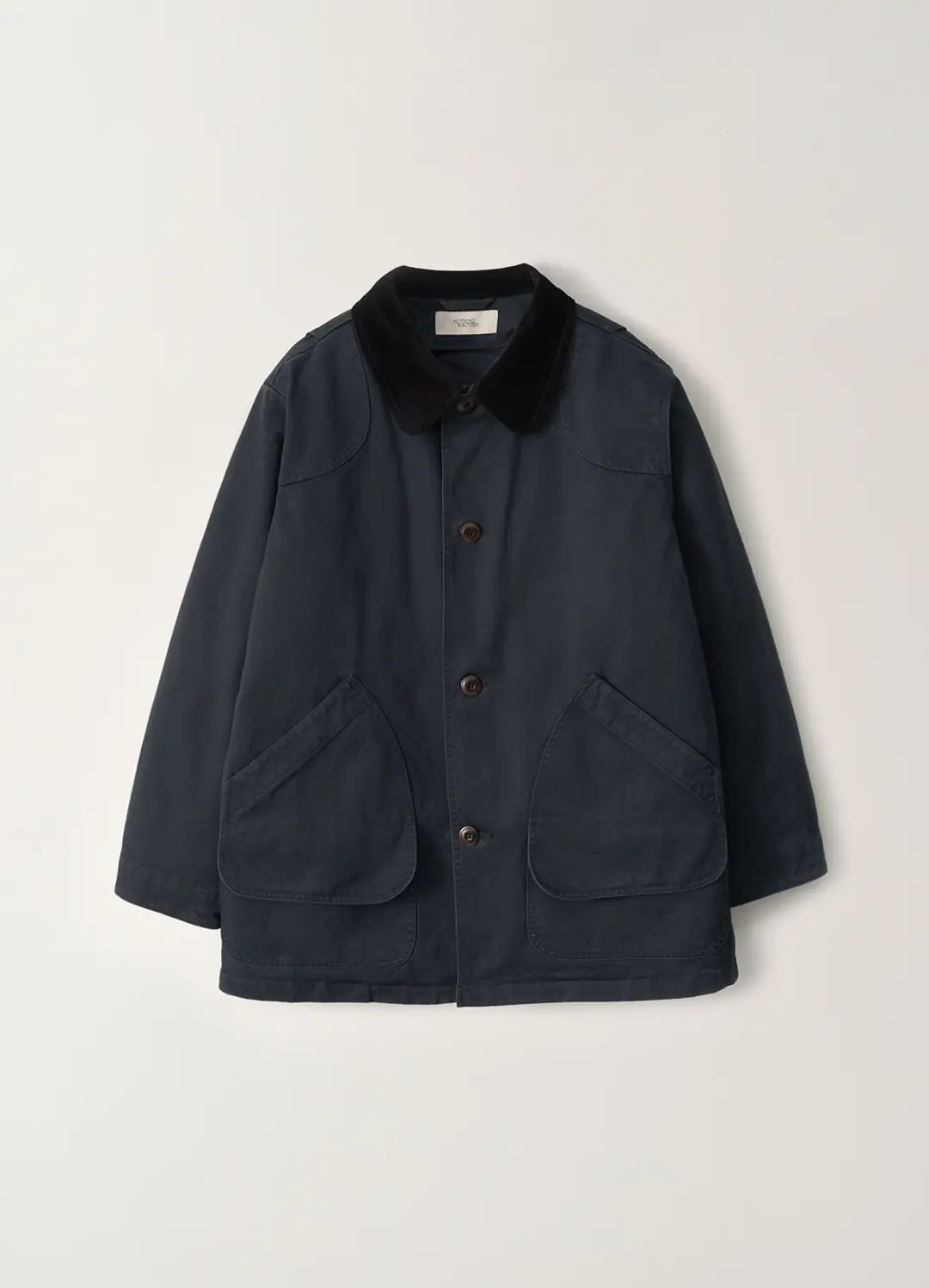 낫띵리튼 Oversized work jacket (Blue green)