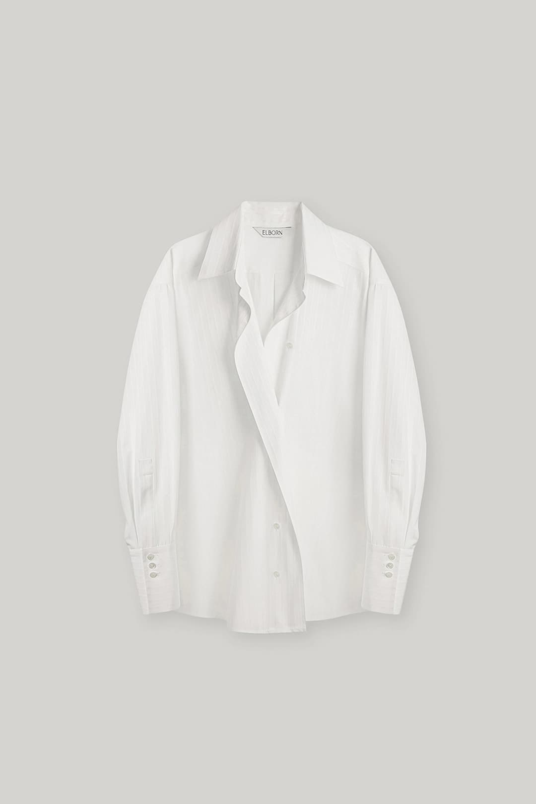 엘보른 Oriane Stripe Shirt