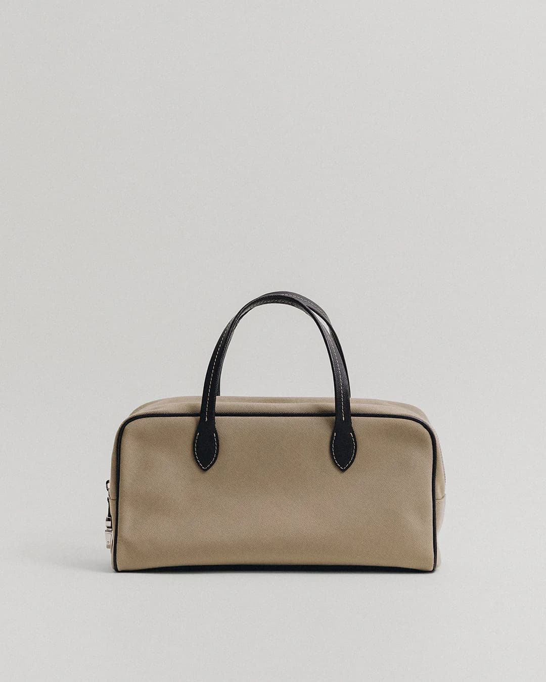 투티에 SAC LOQUET TOILE SMALL BEIGE