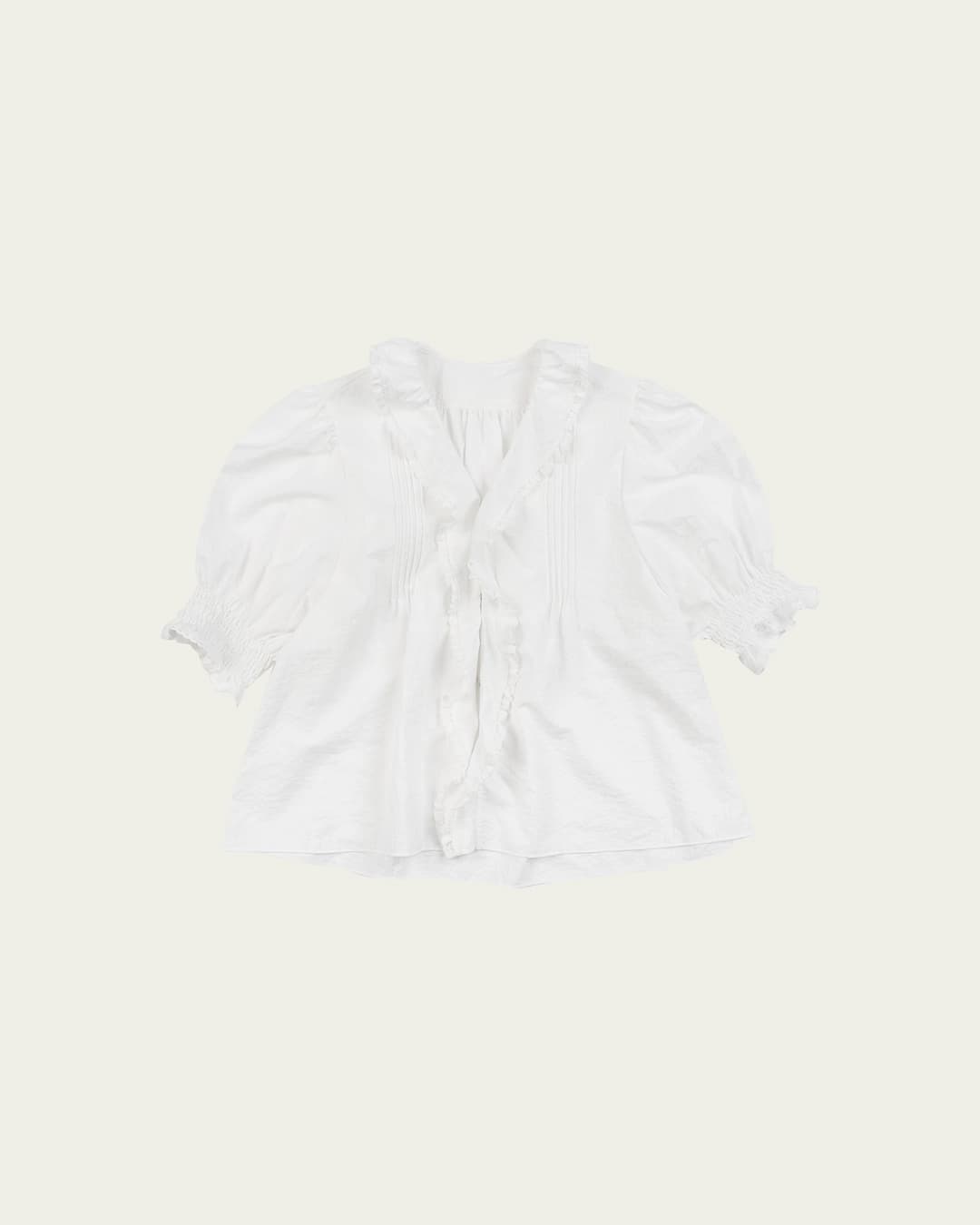 리본빛 (16차) Rosie Ruffle Blouse