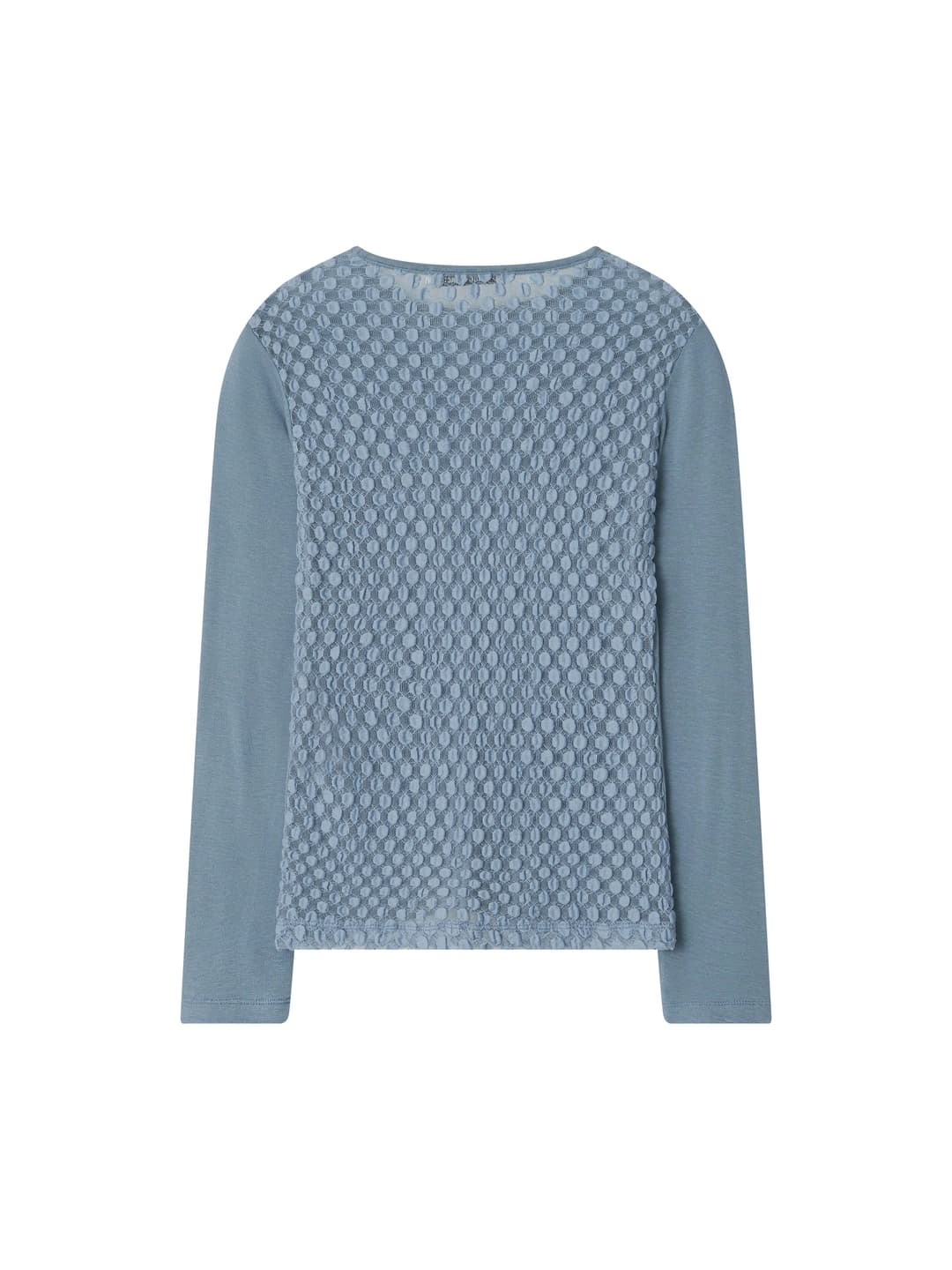 아모르샤이 Back Dot Long Sleeve - Blue