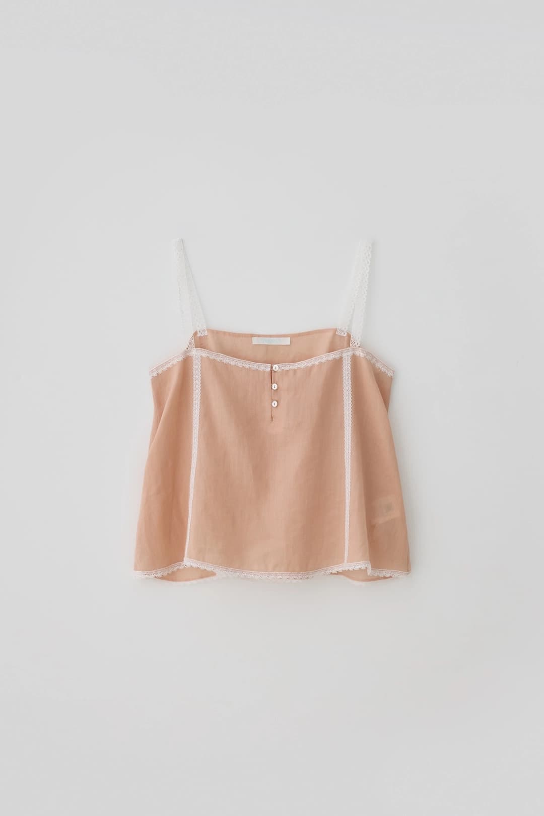 타낫 T/T Sorbet trim camisole (peach)