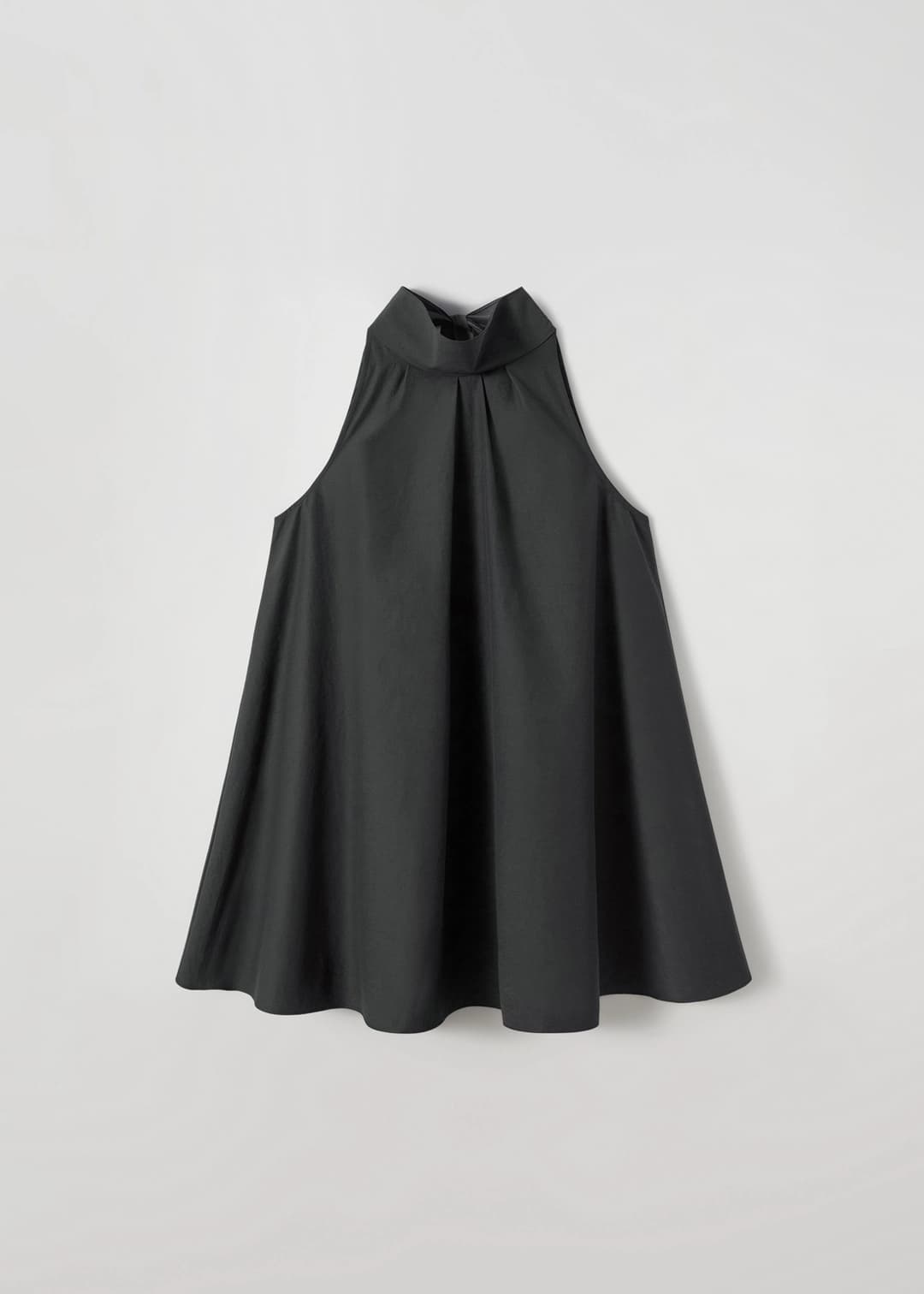 시에 벨린 홀터넥 타이 블라우스