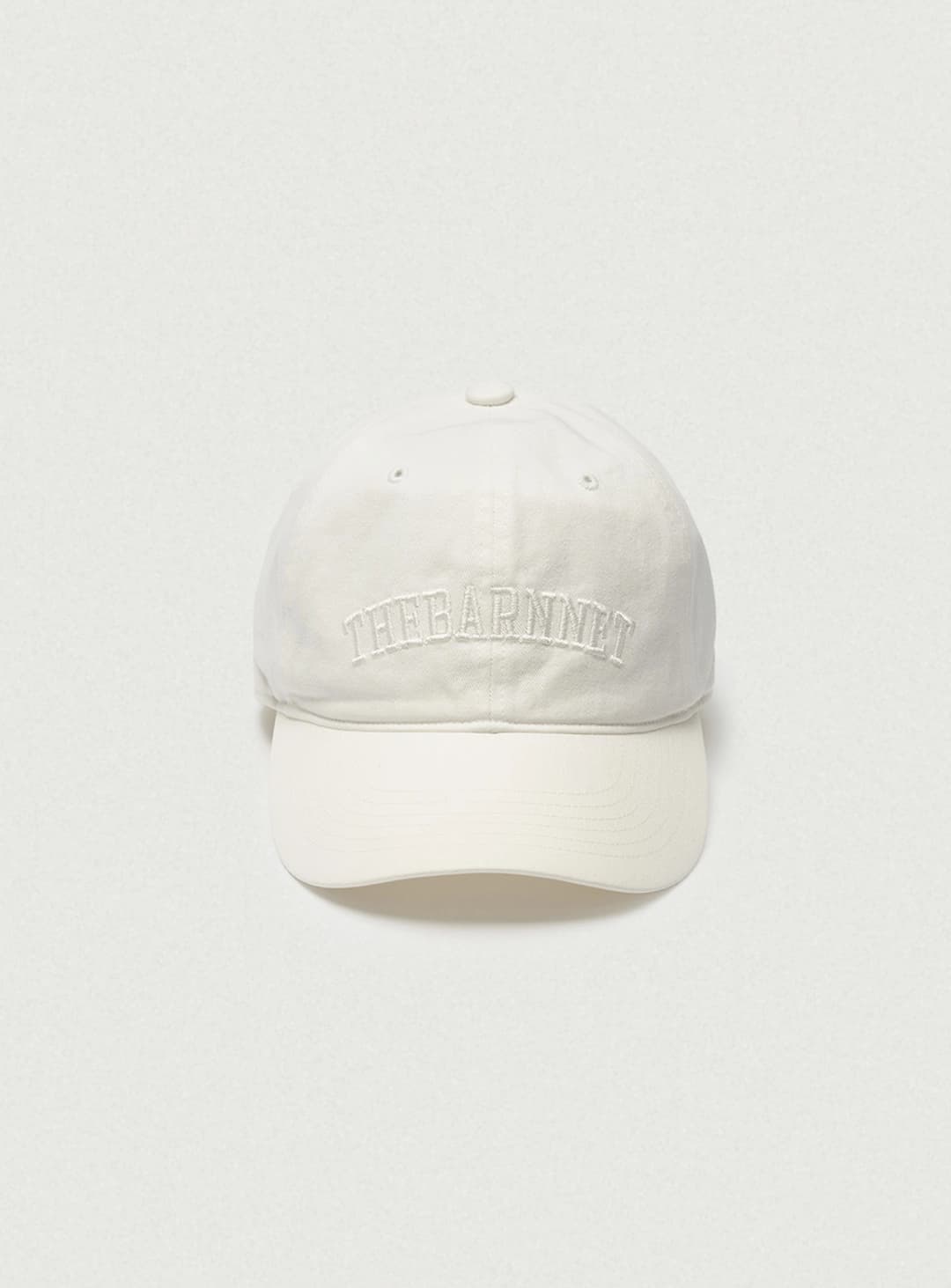 더바넷 Capital Logo Ball Cap_White