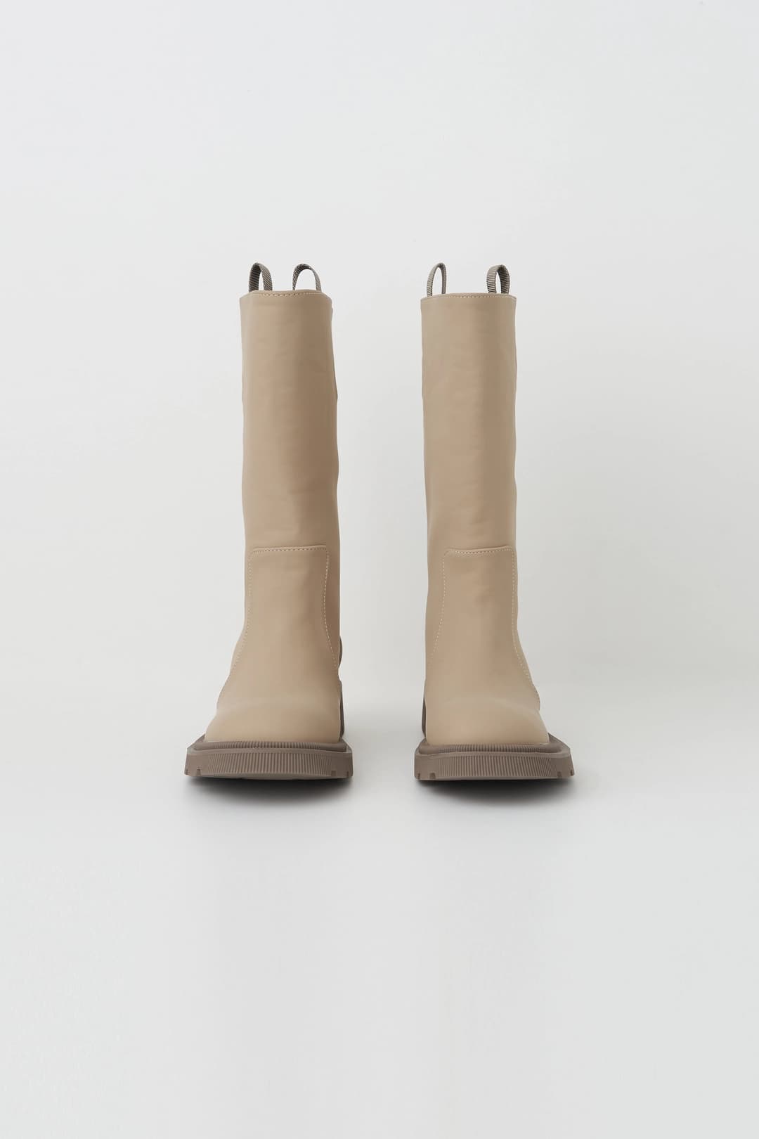 윤슬 [3rd reorder] arch rain boots (beige)