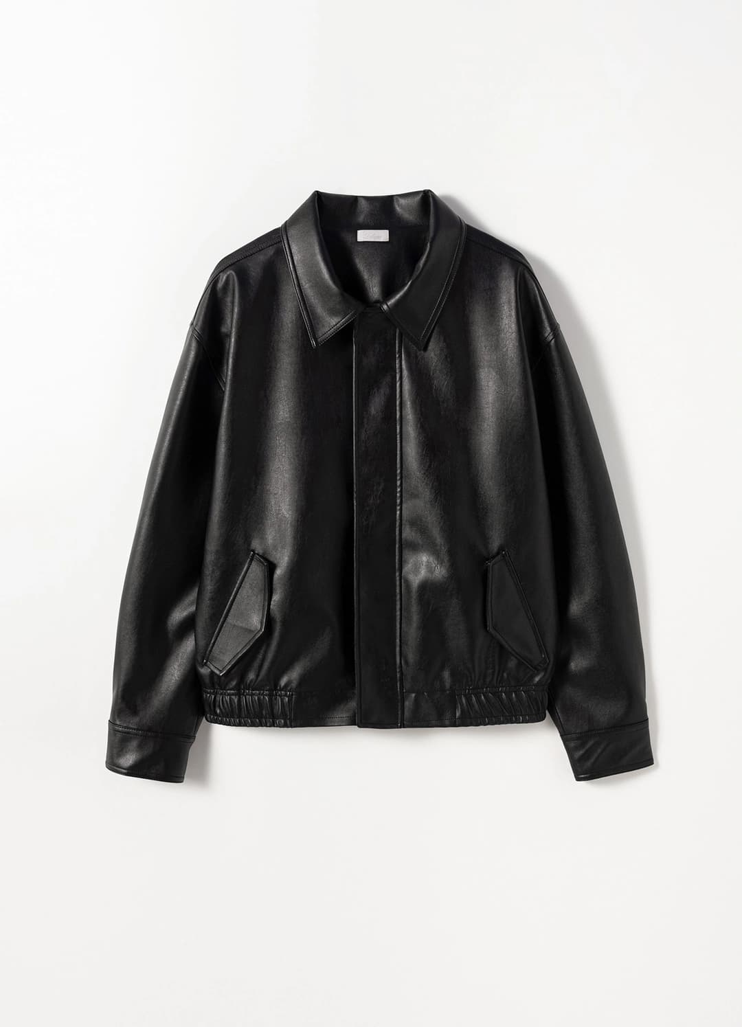 르베인 [7TH] Hailey Leather Jacket(Black)