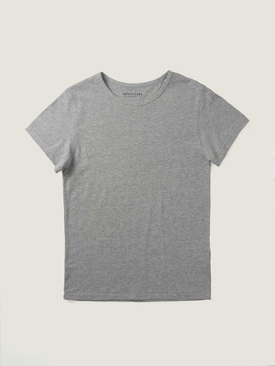 아웃피터스 ALWAYS CREW NECK T-SHIRT [ Melange Gray ]