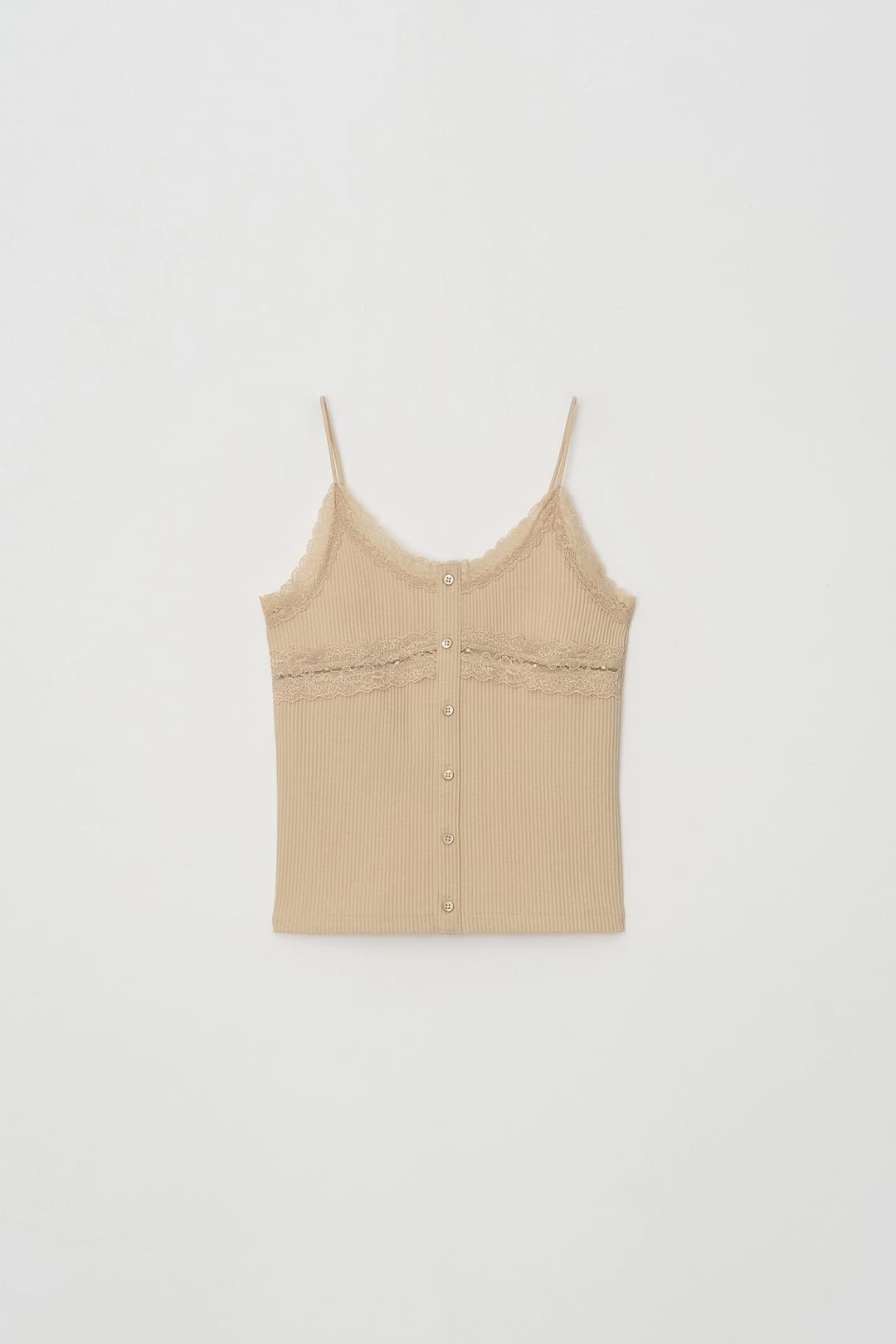 아뜰리에에디션 [2차] Lace Trim Sleeveless (apricot)