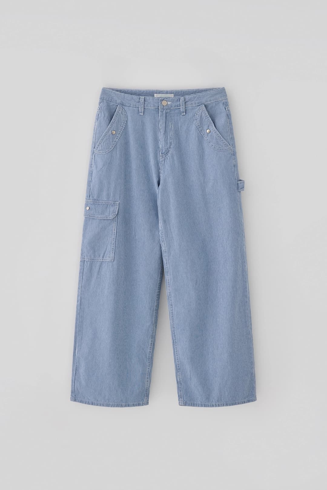 타낫 (3rd re-stock) T/T Carpenter wide pants (stripe)