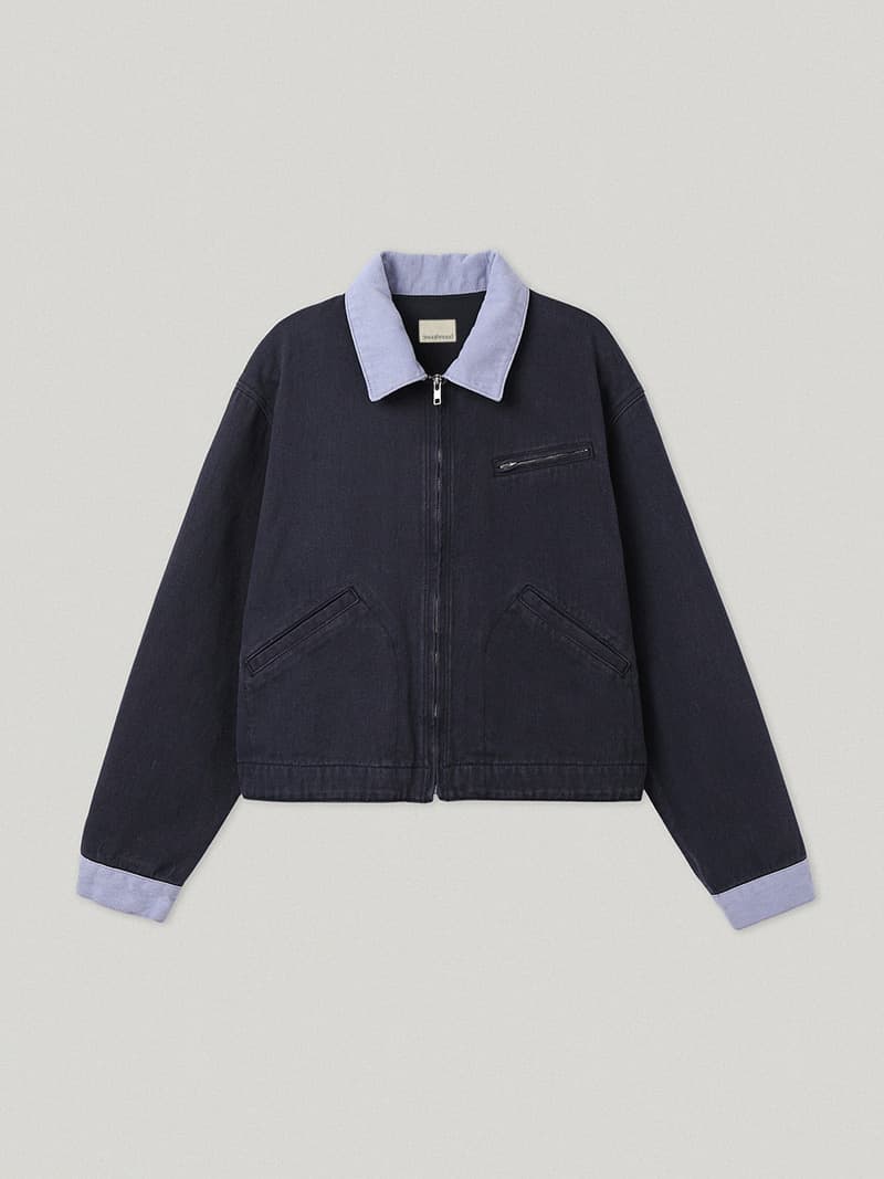 스무드무드 Navy Takes Work Jacket (2nd) - Smoothmood