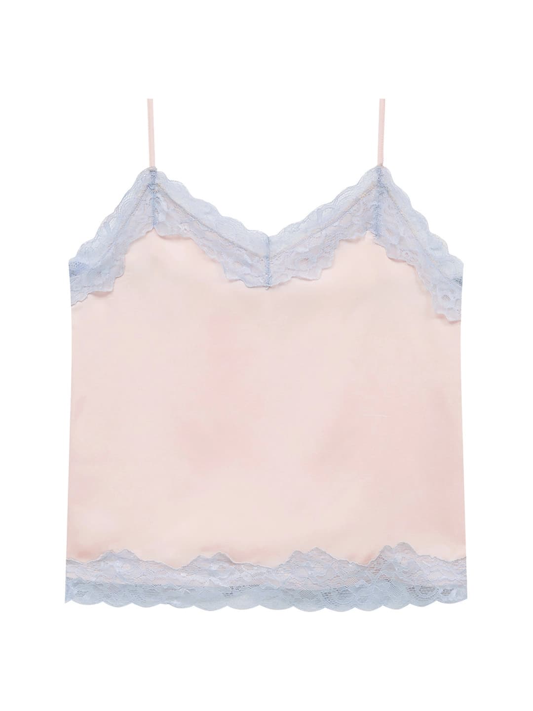 마가린핑거스 LACE SATIN SLEEVELESS (PINK)