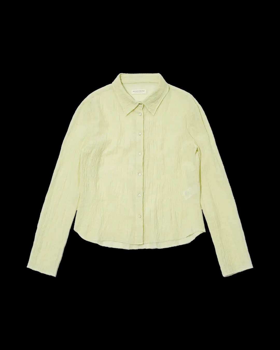 모노크롬 rish shirt (lime)